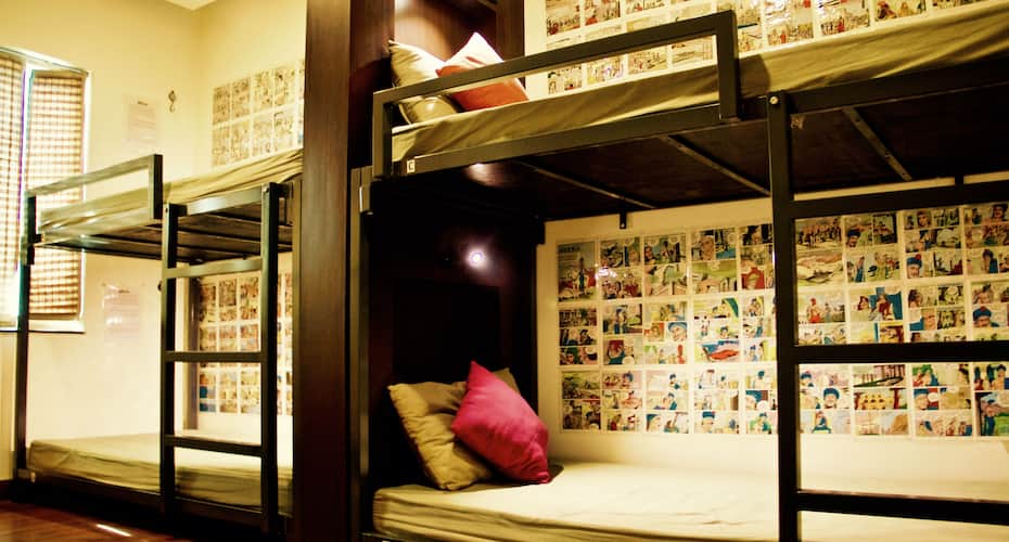 Bed in 4 Bed AC Mixed Dorm with Ensuite Bathroom at Stops Delhi, New Delhi 3